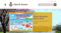 Desktop Screenshot of comune.lissone.mb.it